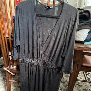 Midnight by Carole Hochman sleep dress with lace embellishments - size 2X